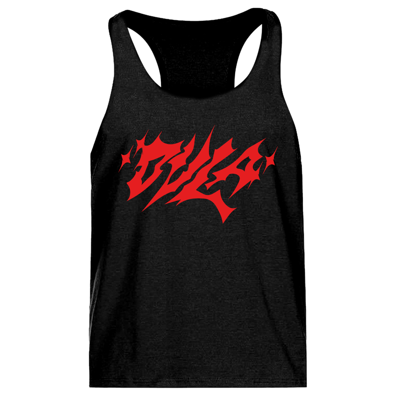 DVLA - TANK TOP BLACK/RED - MEN