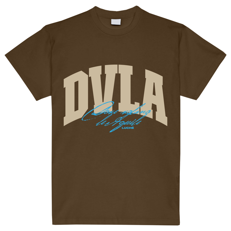 DVLA - T-SHIRT BROWN