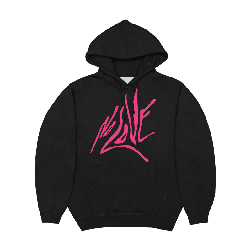 NO LOVE - HOODIE BLACK