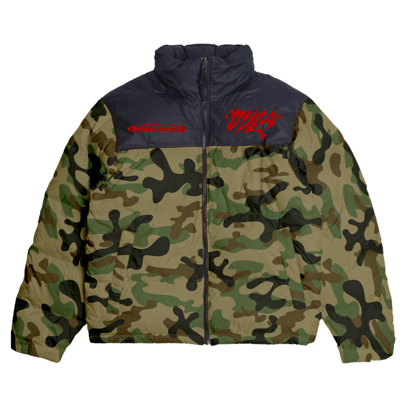 PUROSANGUE - PUFFER CAMO